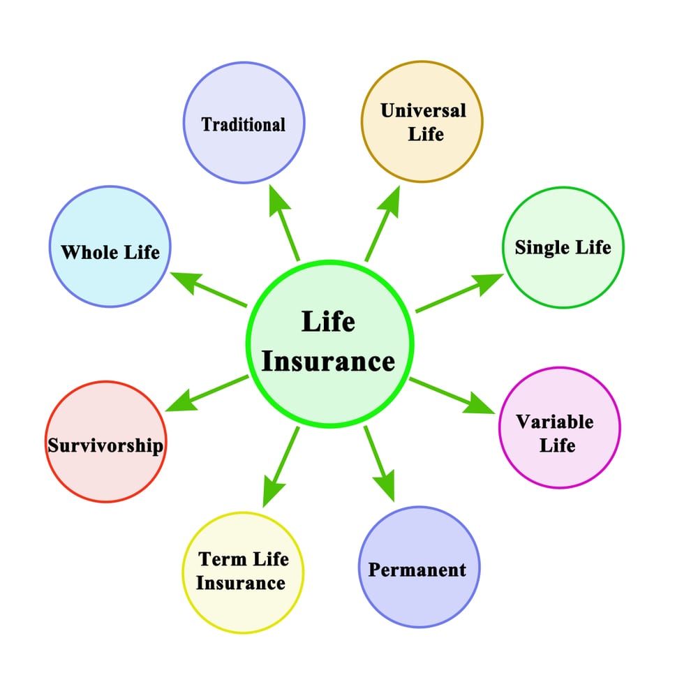 the main types of life insurance are universal, whole, and term